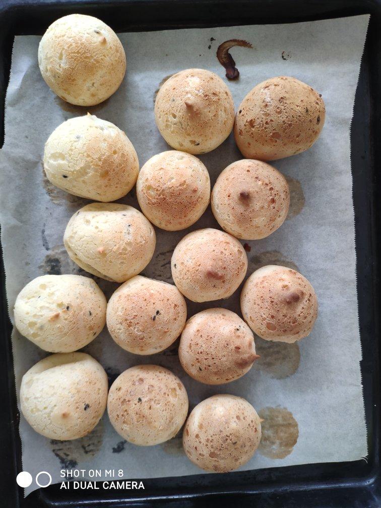 不要预拌粉的麻薯球球～（木薯粉版）别人的是恐龙蛋，我这个…大概是鸡蛋…