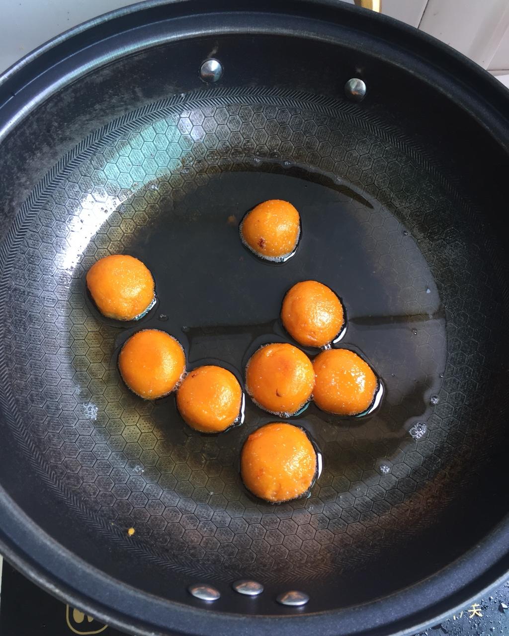 红薯丸子，小时候的记忆！