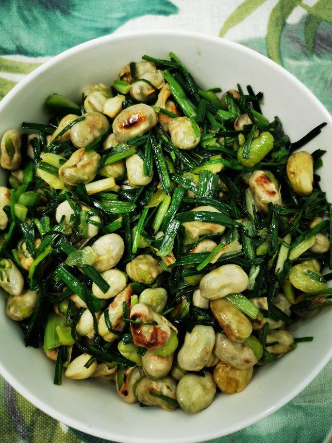 炒胡豆