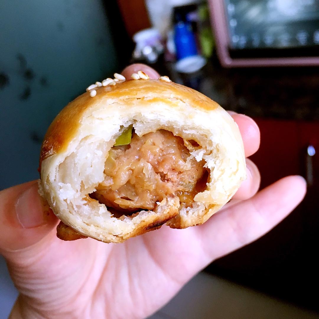 泳式鲜肉榨菜月饼
