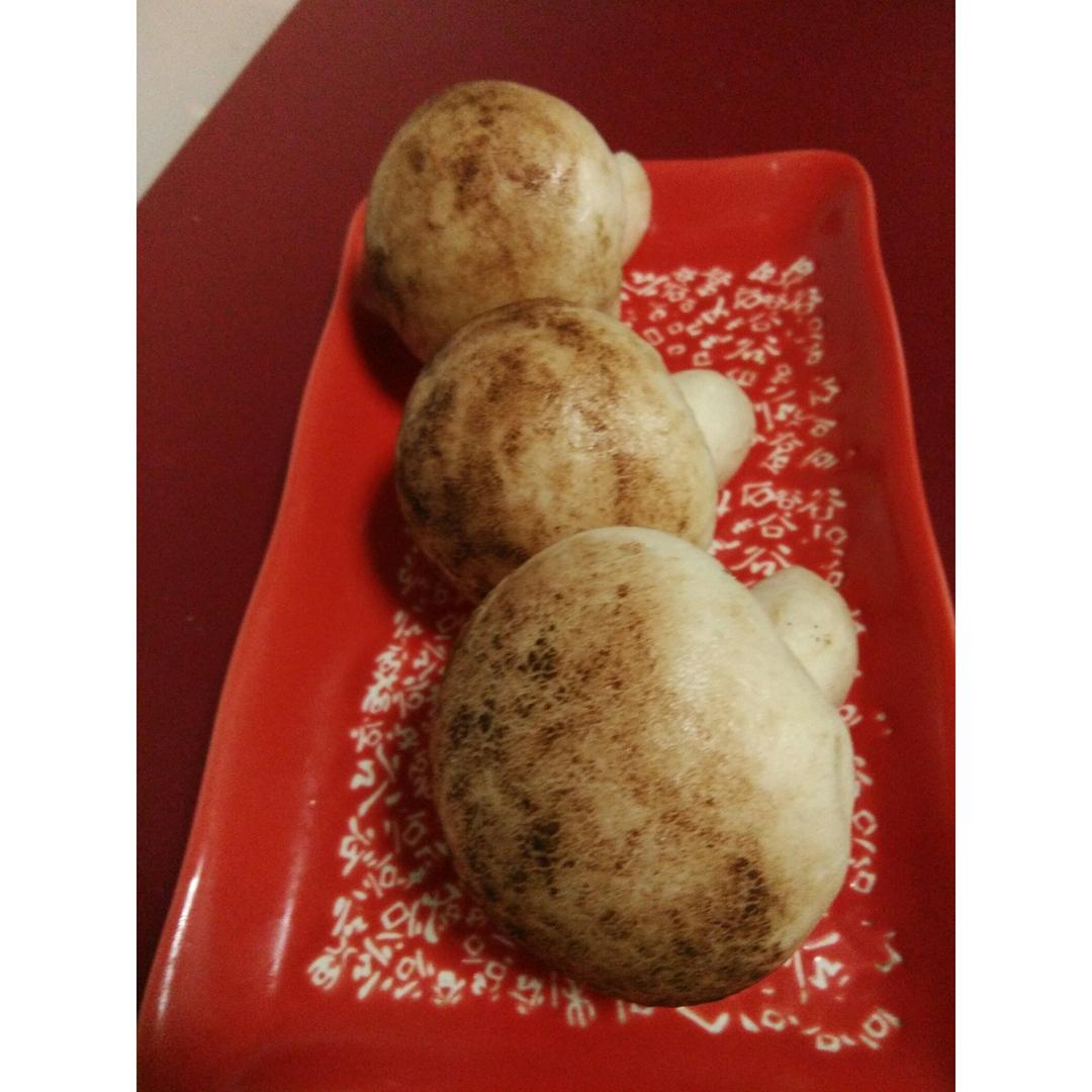 仿真香菇豆沙包