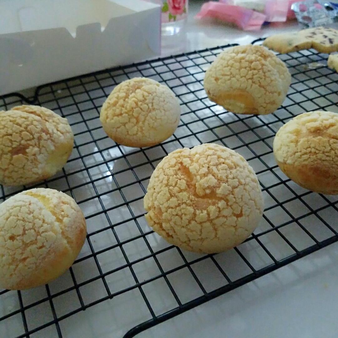 十分美味的酥皮泡芙