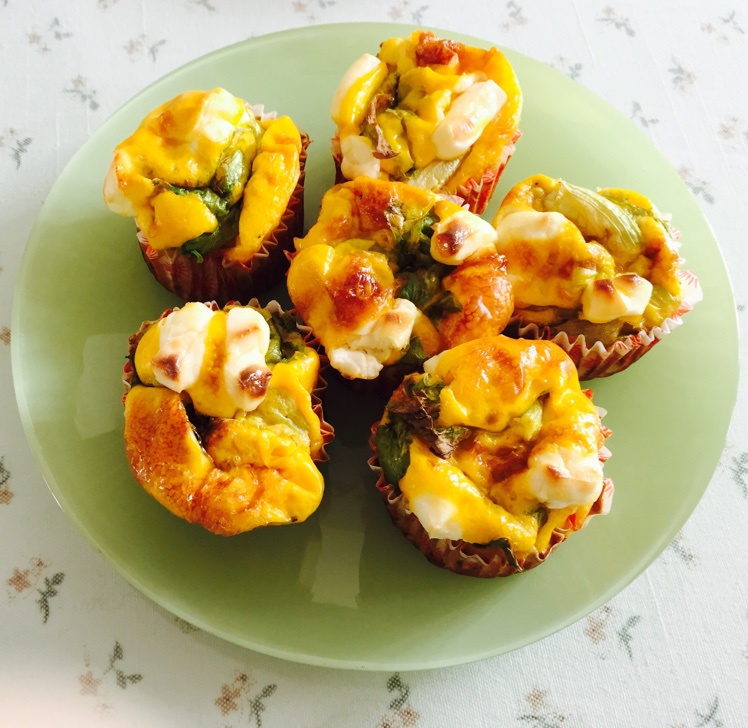 早餐鸡蛋杯cupcake Frittata