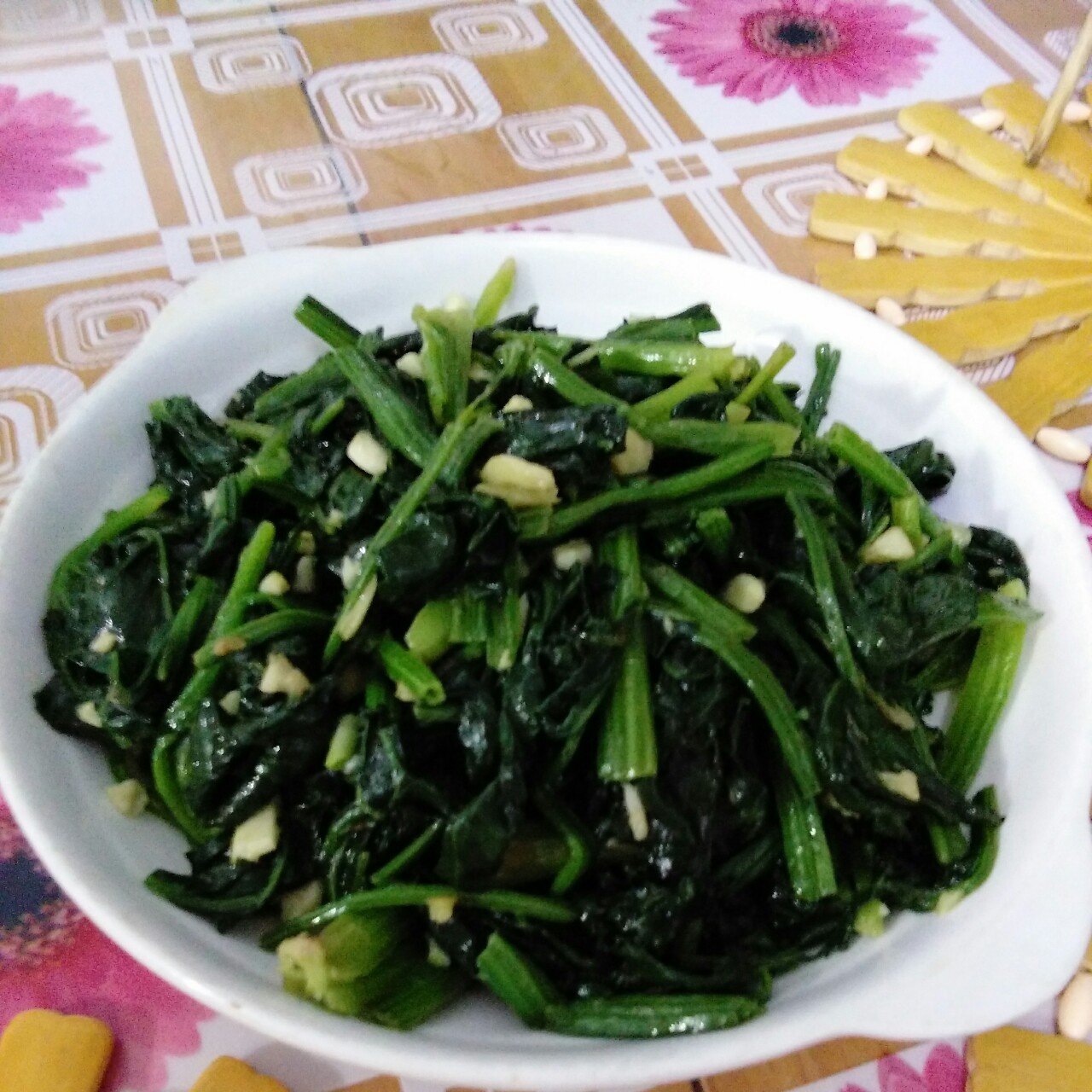 极简菠菜炒蛋【三分钟快手菜