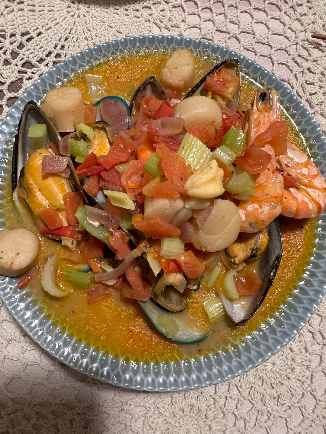 意大利Cioppino 不容错过无敌鲜美海虹淡菜青口汤