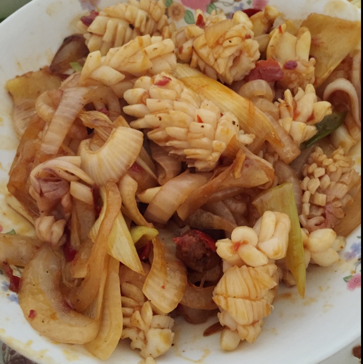 酱爆鲜鱿