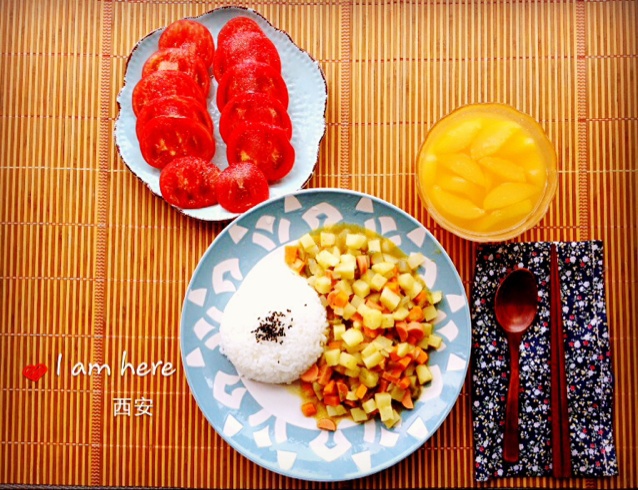 咖喱土豆饭