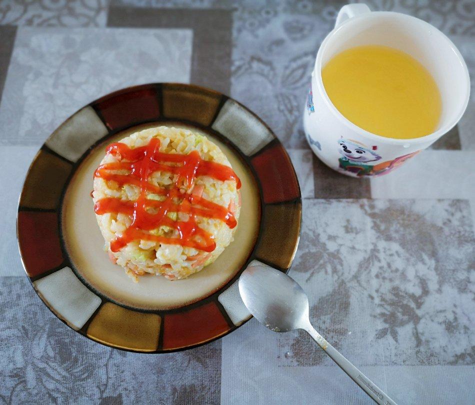 【耳光炒饭 & 烤茄子】