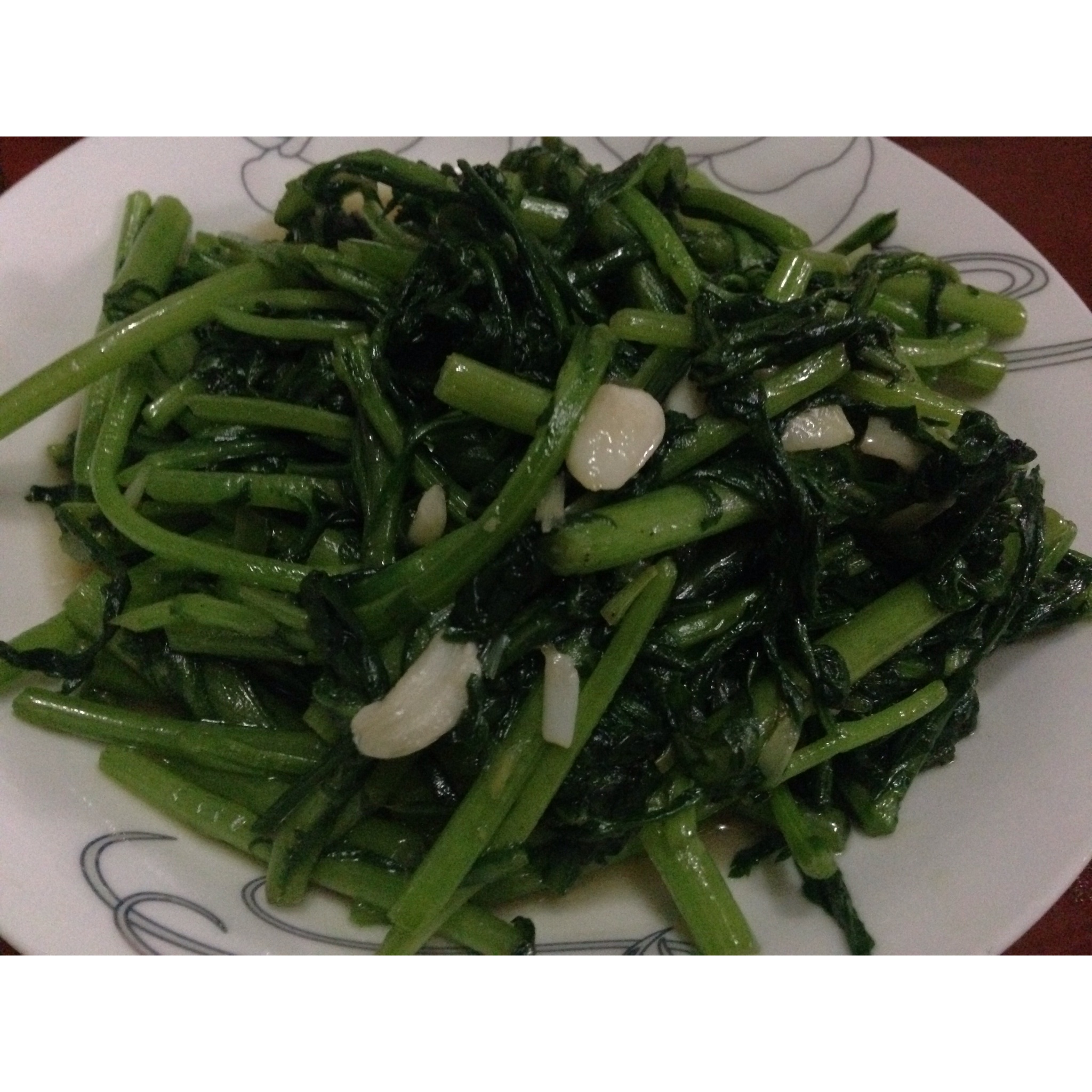清炒茼蒿