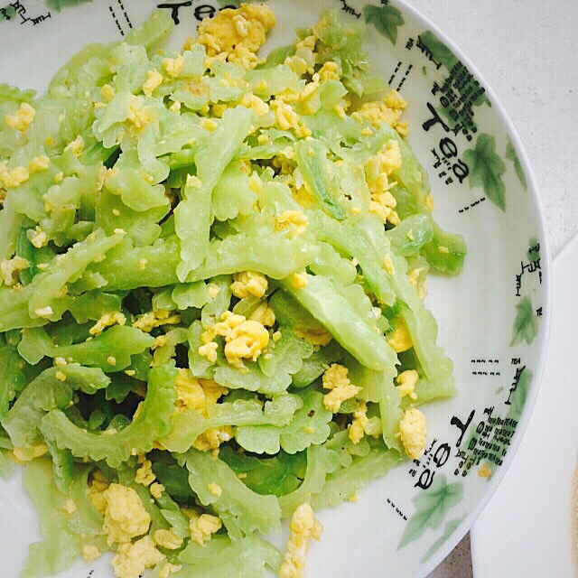 苦瓜炒蛋