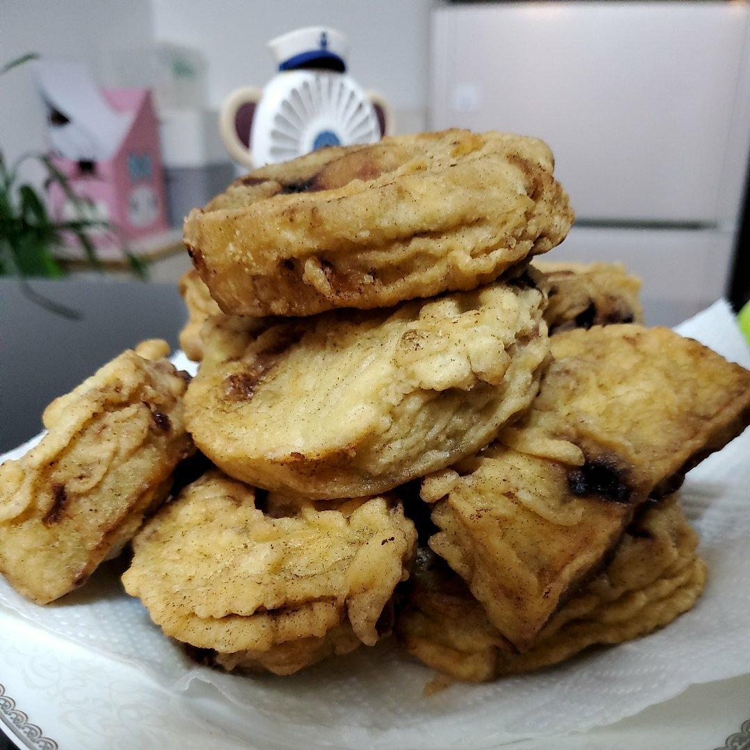 快乐玉米幸福家做的东北炸茄盒