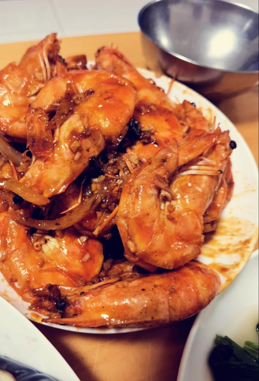 油焖大虾