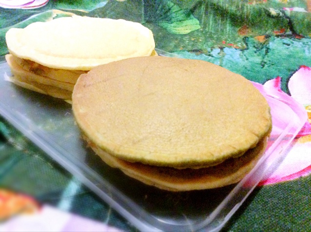抹茶蜜豆铜锣烧
