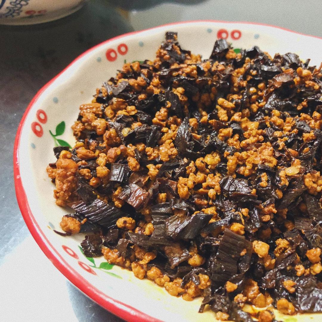 梅干菜肉末饭