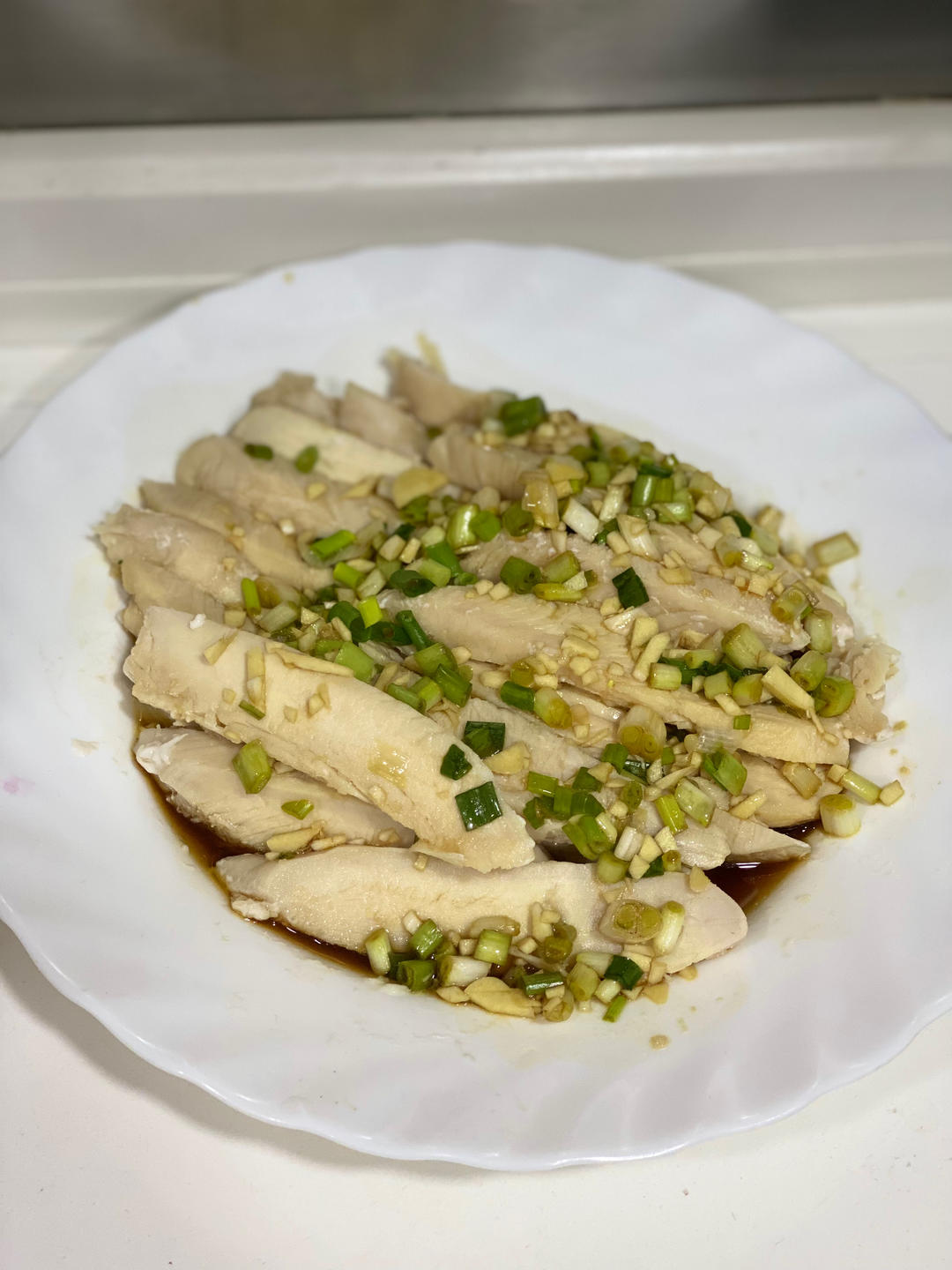 日式嫩蒸鸡胸肉（鲜香美味.柔嫩多汁）