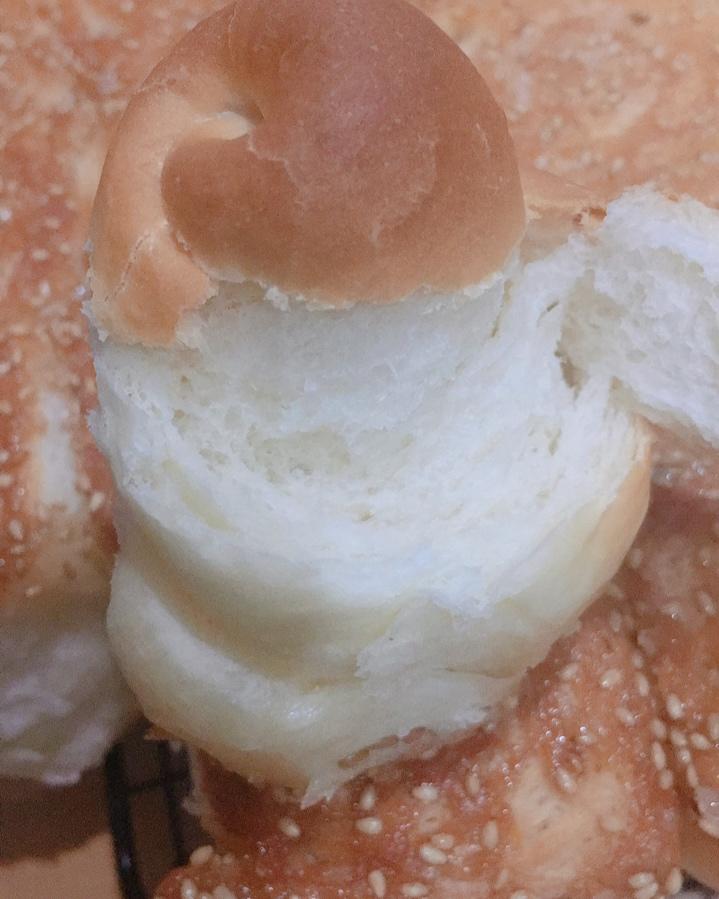 蜂蜜脆底小面包