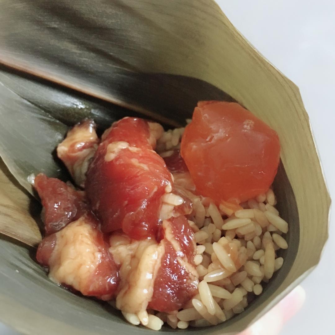 源妈烘焙做的肉粽子