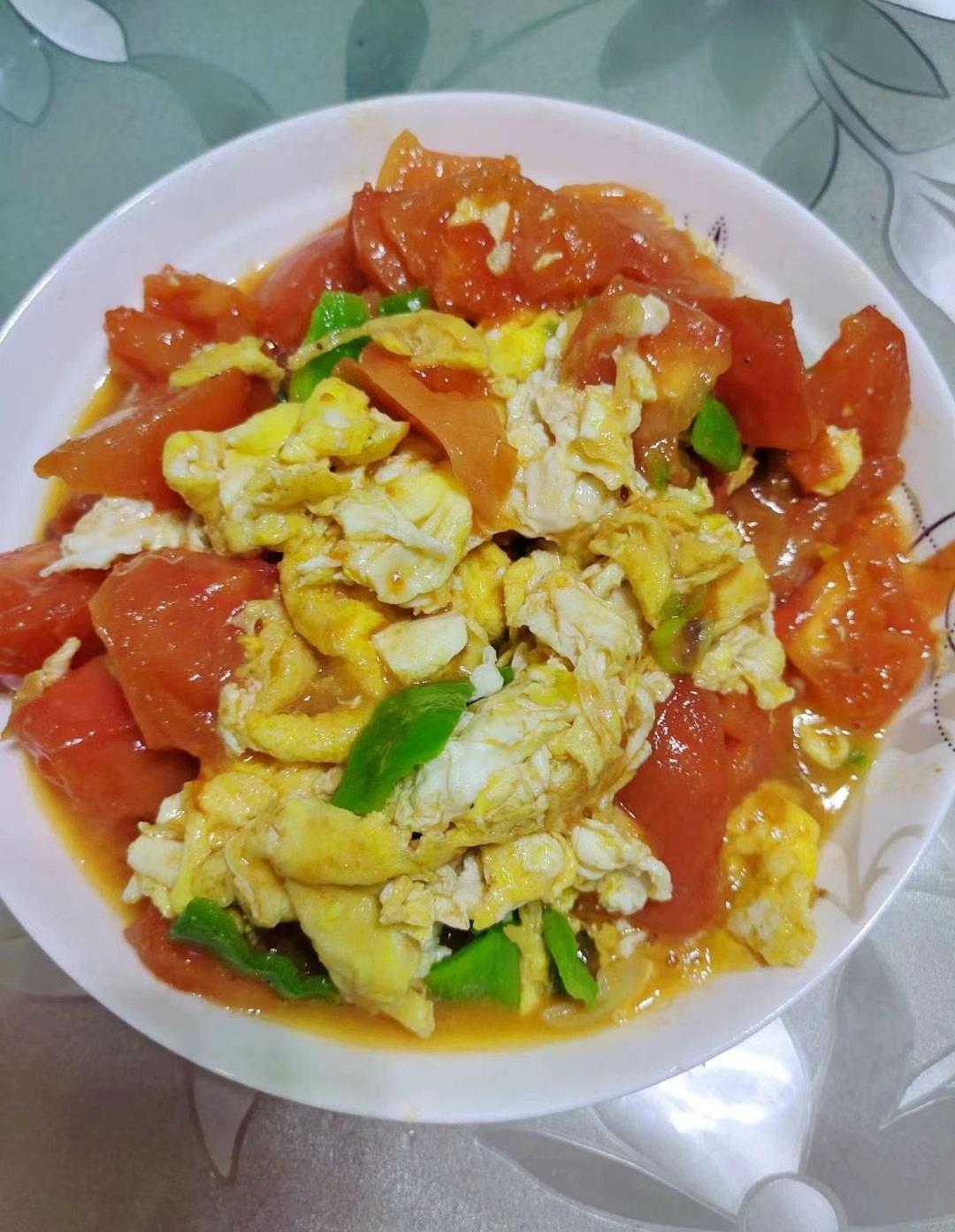 西红柿炒鸡蛋