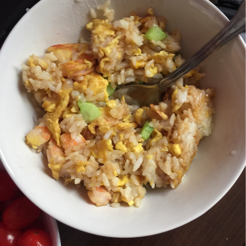 虾仁炒饭