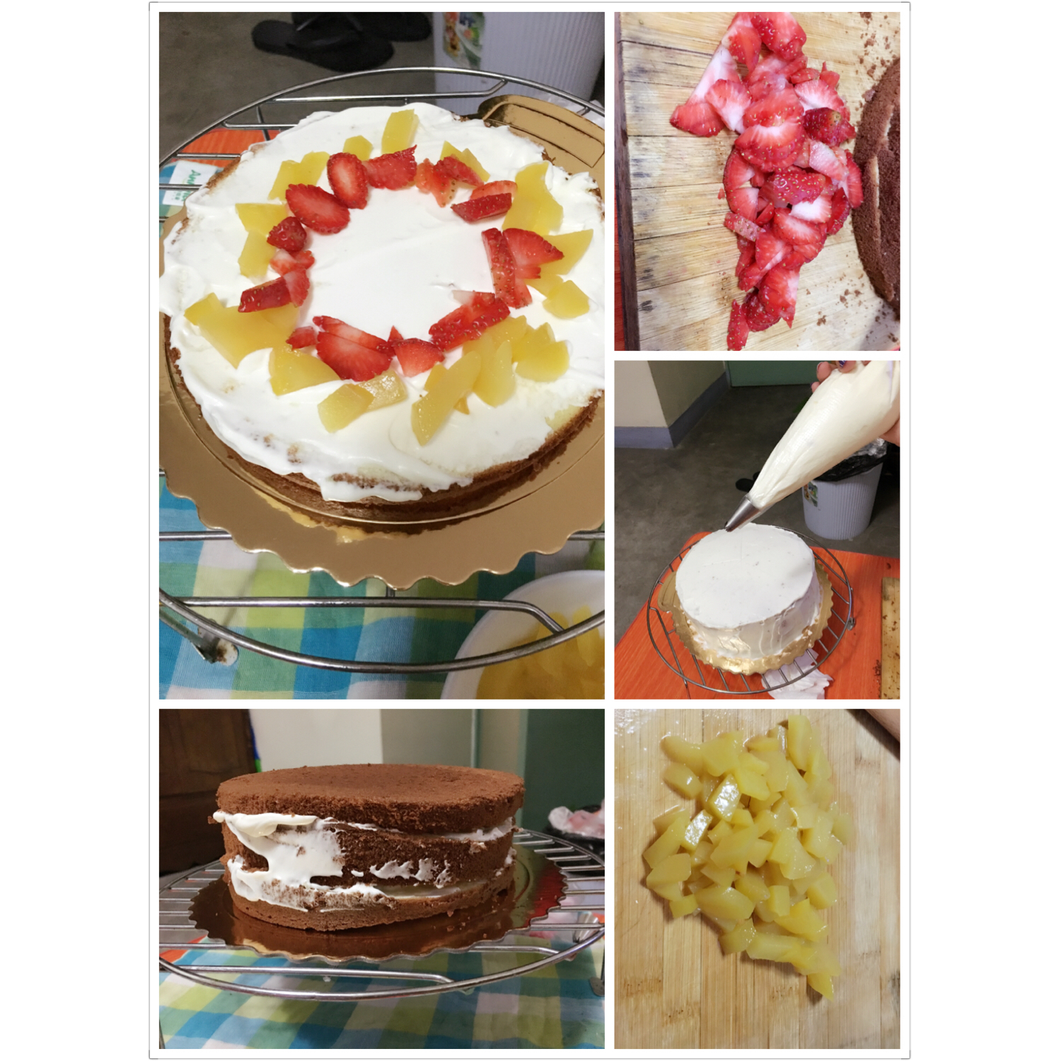 《Tinrry+》草莓奶油蛋糕（8寸配方）