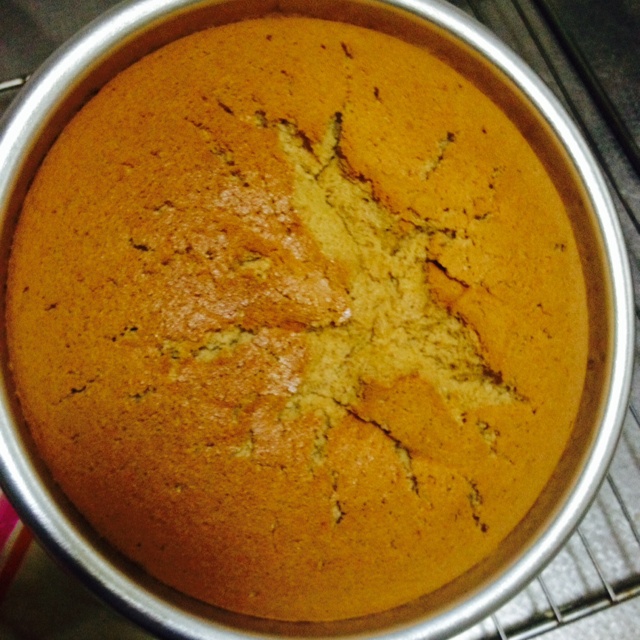 轻润黑糖戚风蛋糕