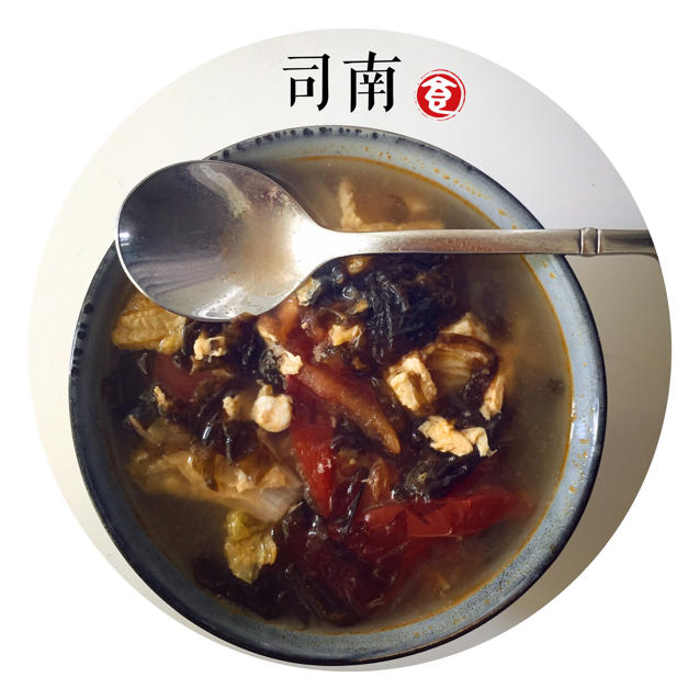 番茄紫菜鸡蛋汤