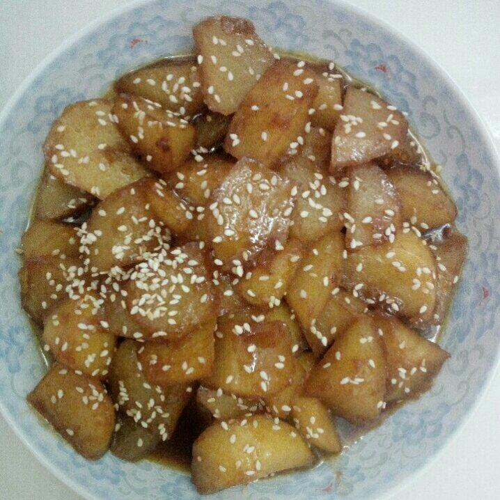 大小朋友都爱的糖醋土豆