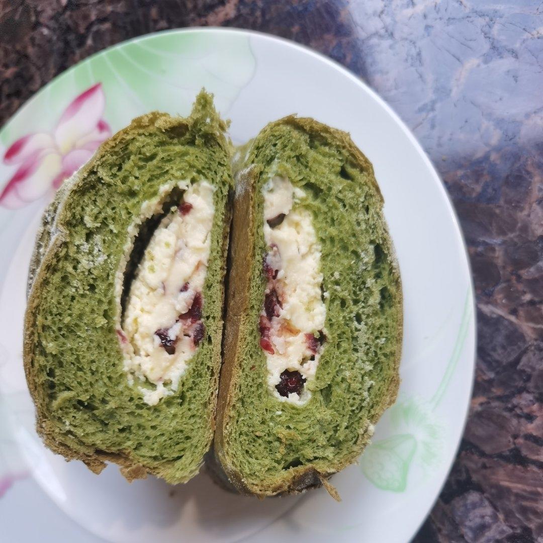 轻松手揉可可软欧包（水合法、低温发酵、麻薯核桃）