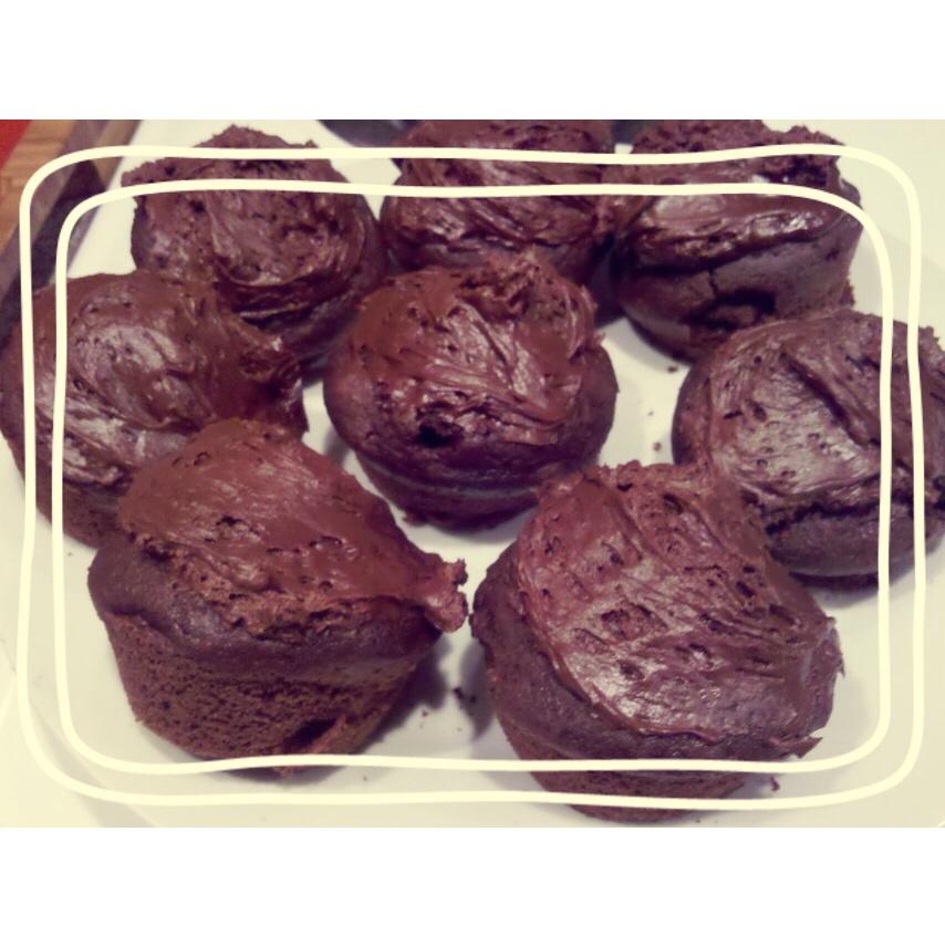 巧克力纸杯蛋糕