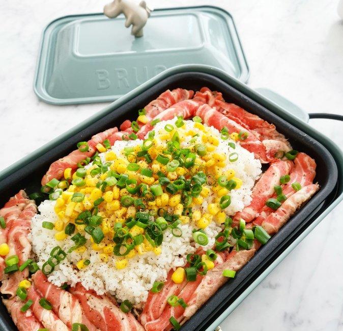 超多牛肉炒饭-Bruno多功能烧烤机