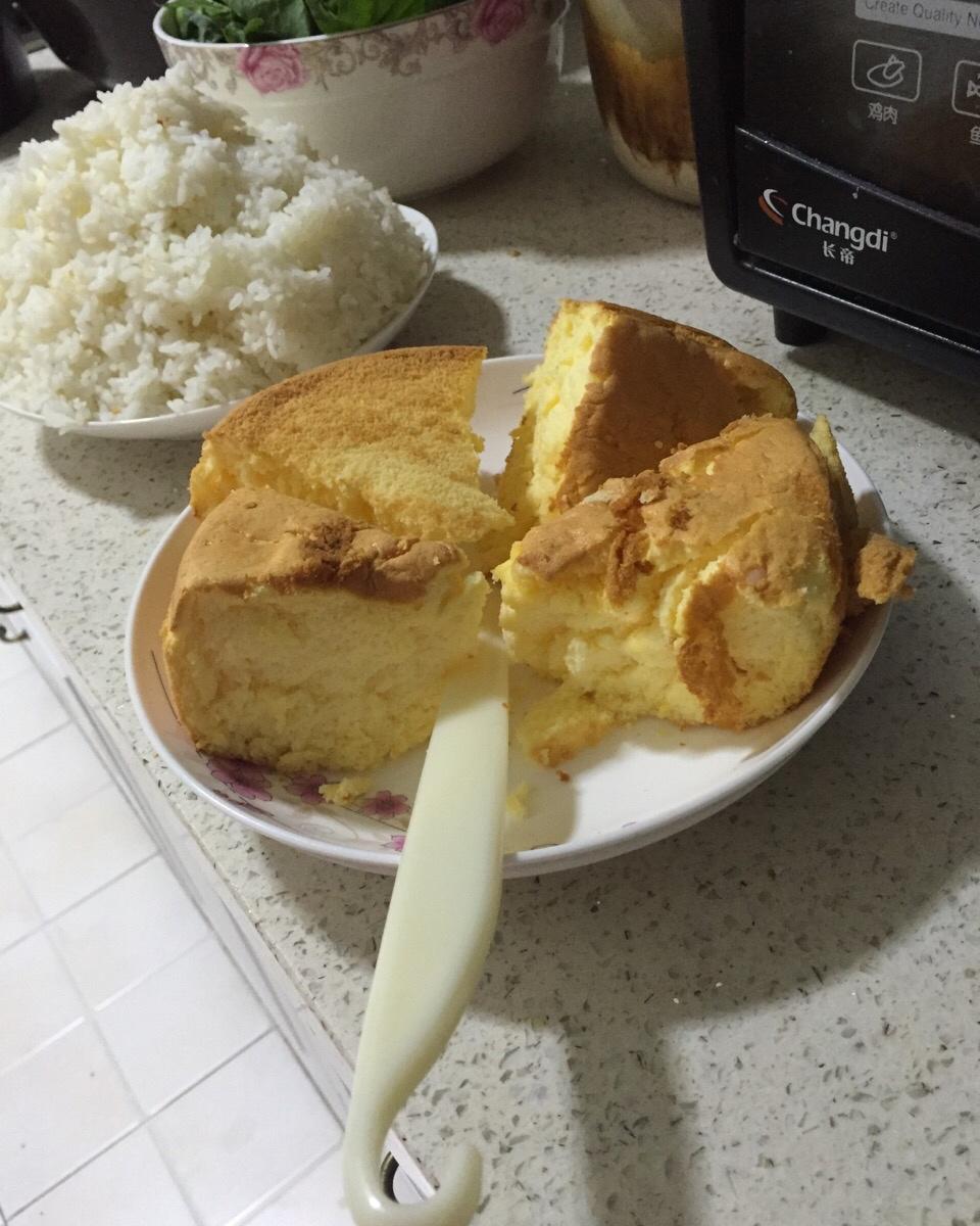 视频菜谱:原味戚风蛋糕8寸戚风蛋糕不裂