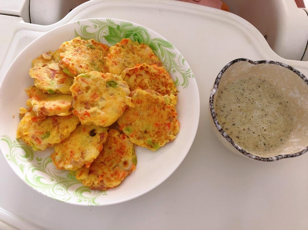 香煎虾饼