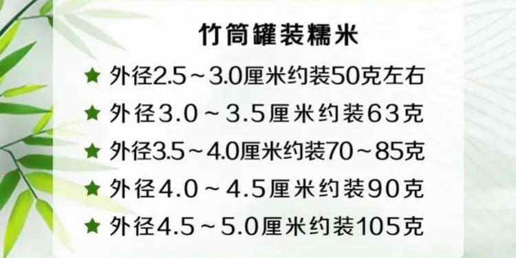 竹筒粽子的做法 步骤1