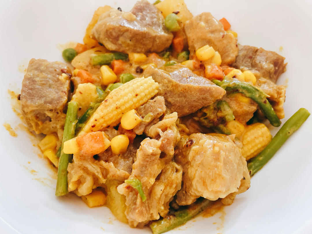 咖喱牛肉（按照流程来绝对不翻车）