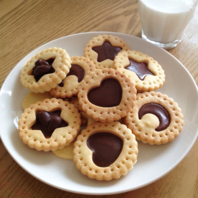 炼乳蜂蜜夹心饼干