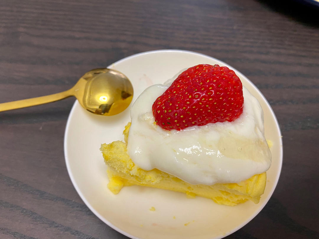 自制酸奶无油低卡伪芝士轻乳酪蛋糕