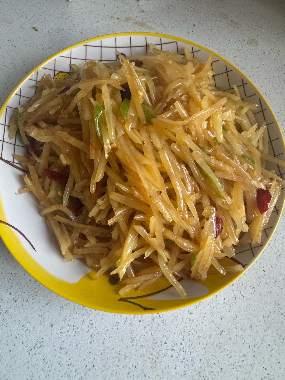 酸辣土豆丝的家常做法 超级下饭