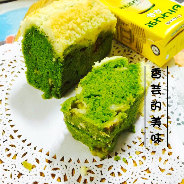 抹茶菠萝酥蛋糕