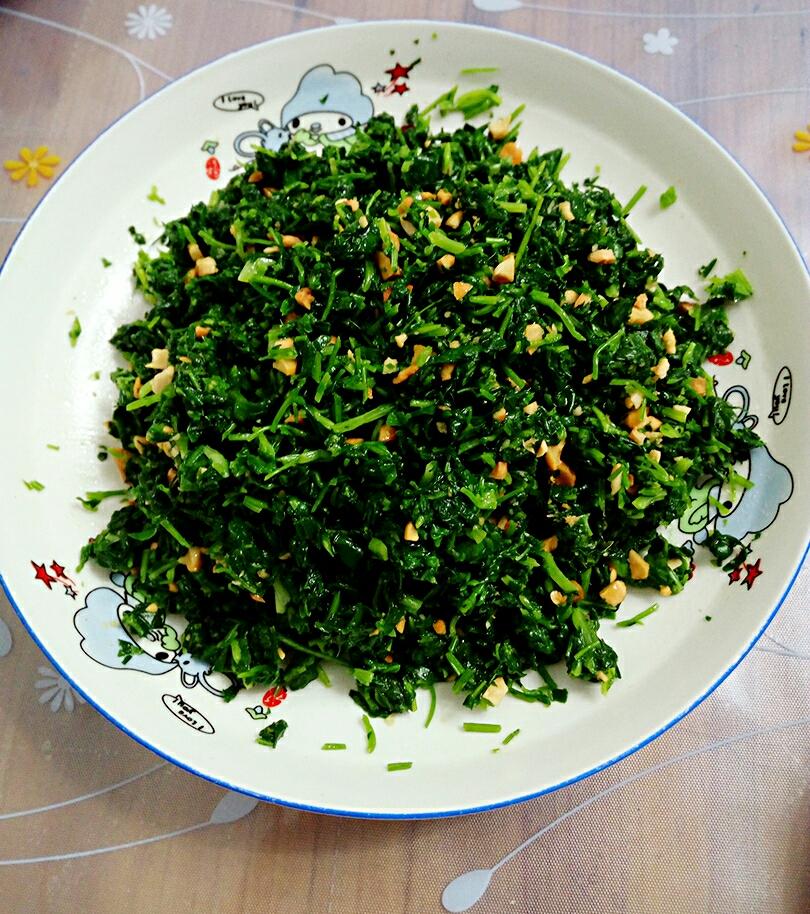 凉拌草头的做法