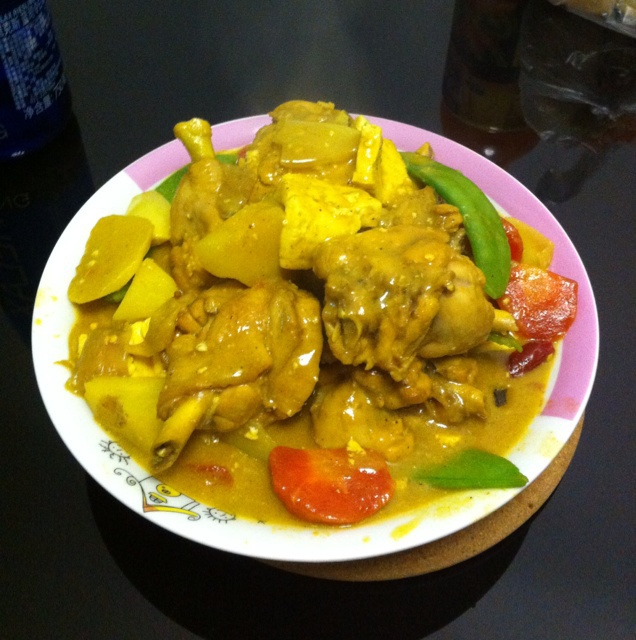 美味咖喱鸡饭