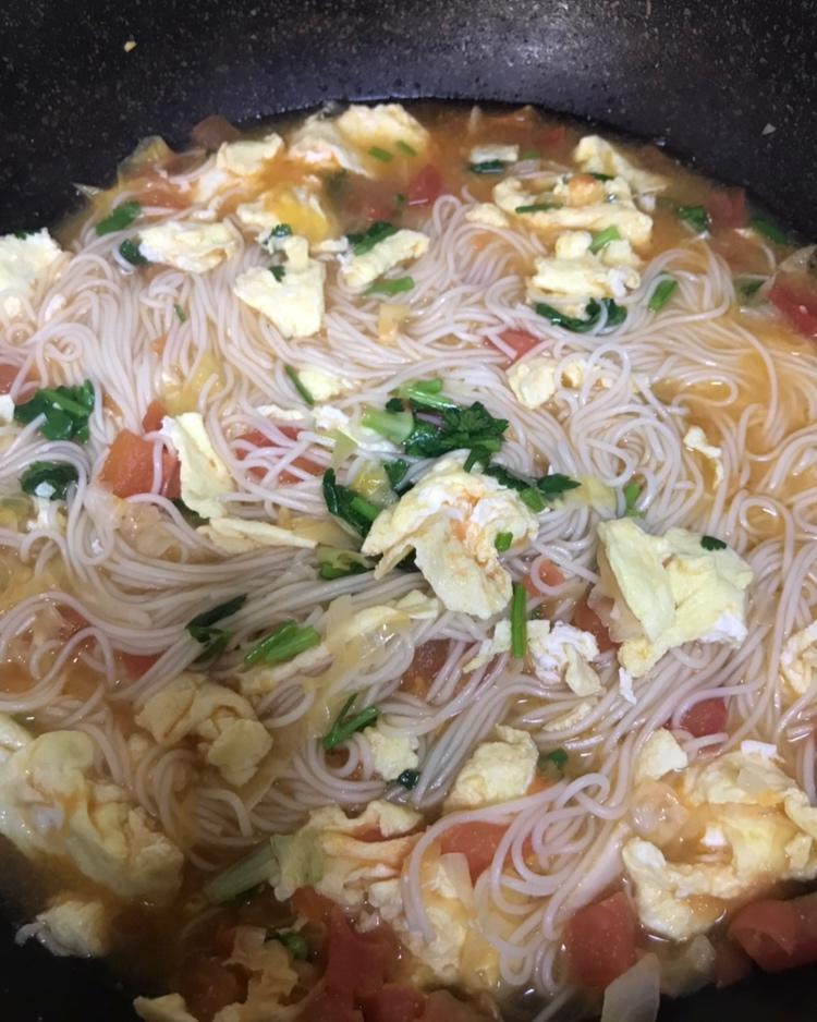 西红柿鸡蛋面