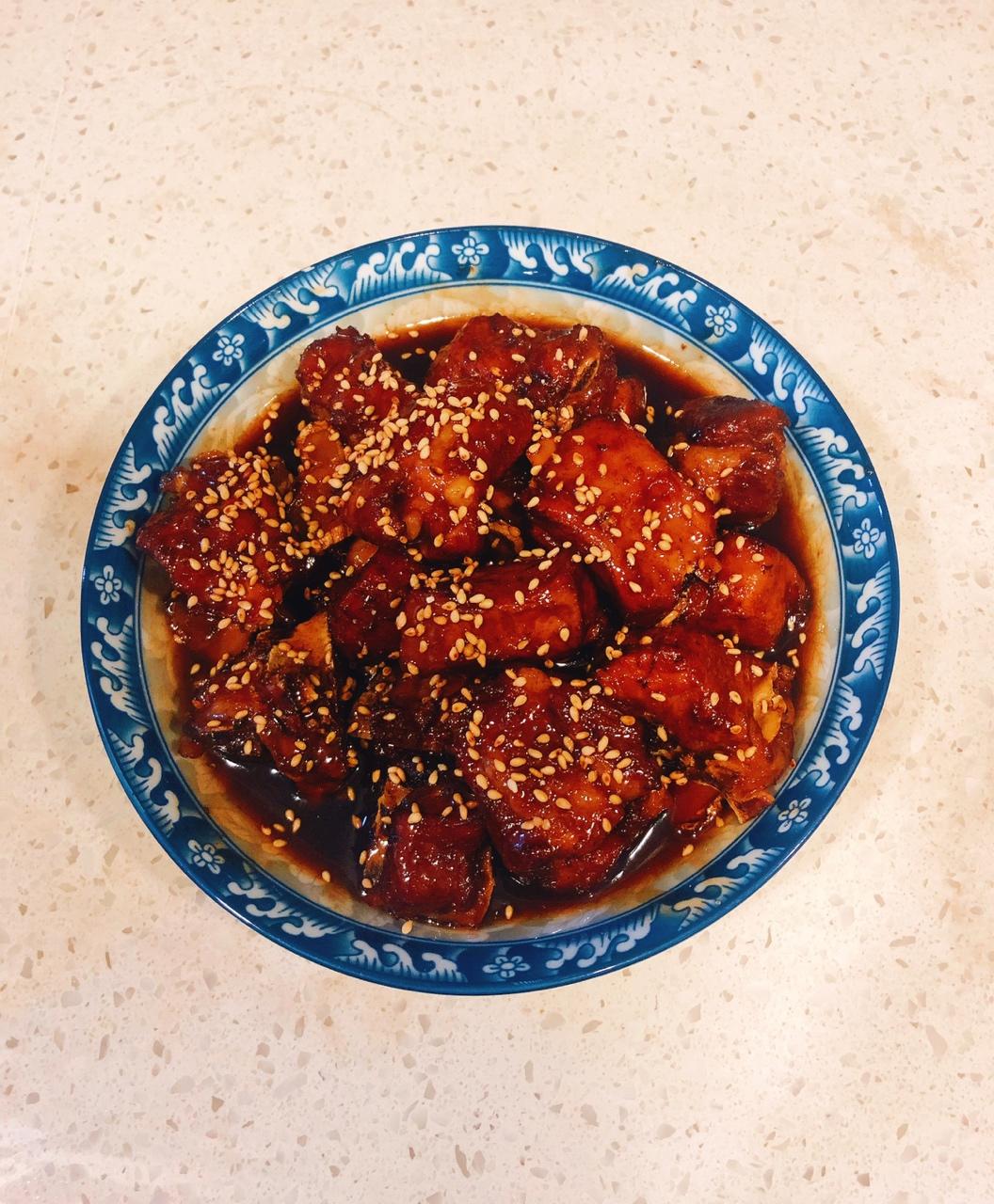 懒人版糖醋排骨