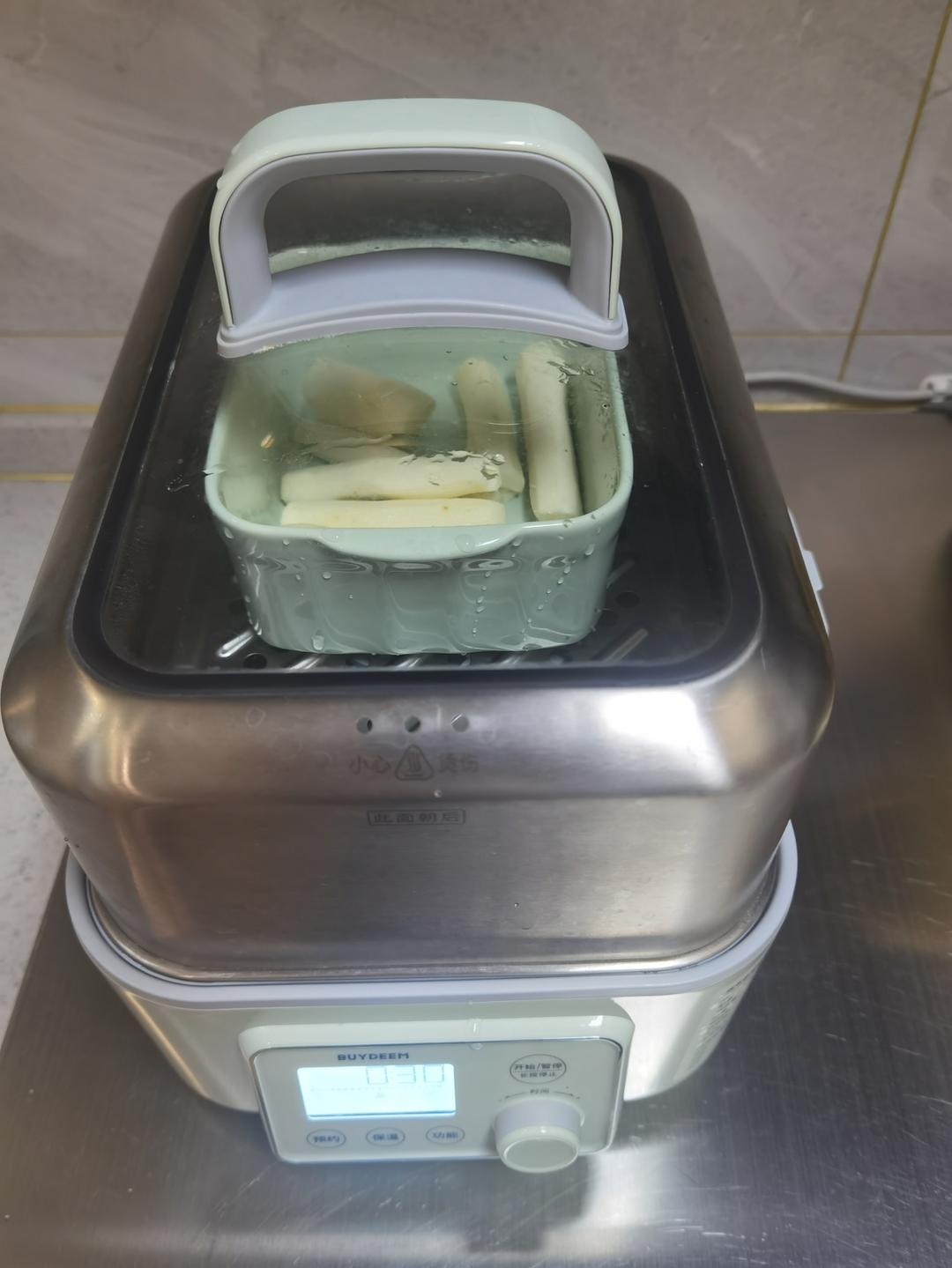 👆【蒸炖锅打卡戳这】四种口味青团【蒸锅食谱4月】