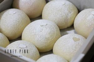 HONEY PINK-红心火龙果小面包的做法 步骤9