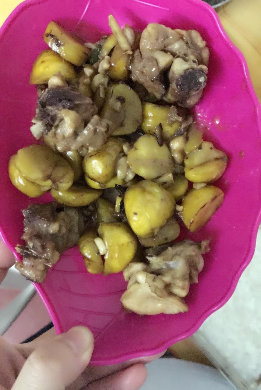 销魂板栗鸡