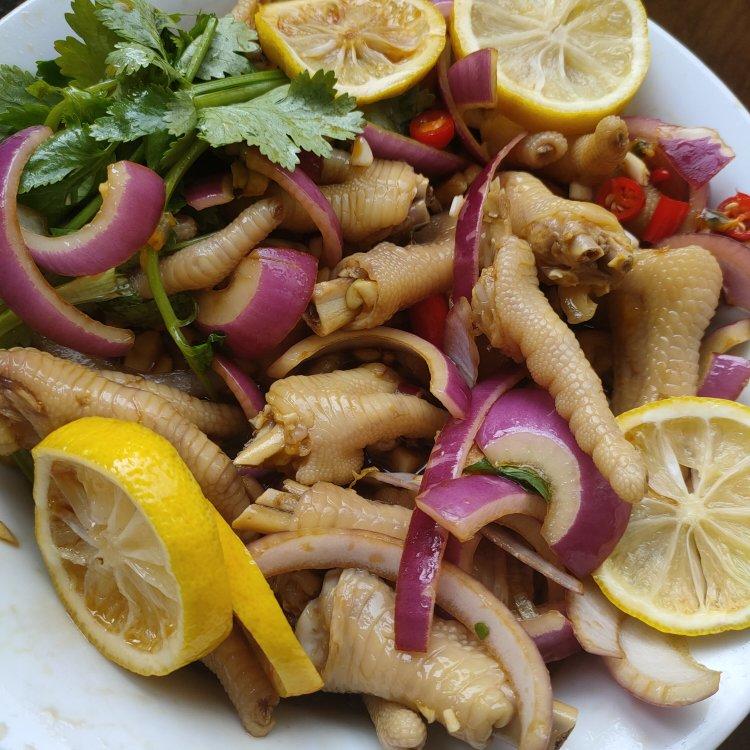 【柠檬酸辣鸡爪】自制超级无敌美味的网红鸡爪