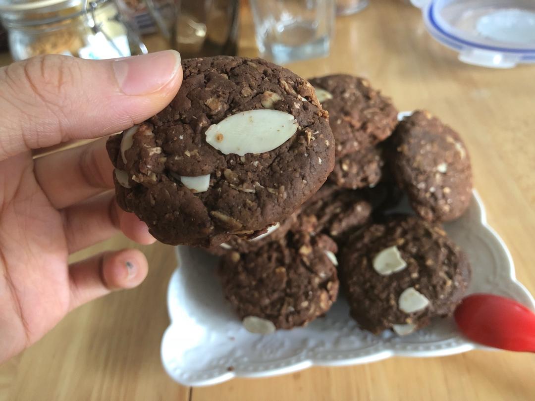 【健康零食】燕麦巧克力奇普饼干