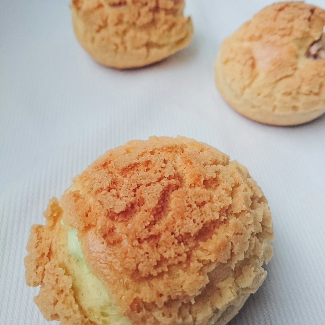 十分美味的酥皮泡芙