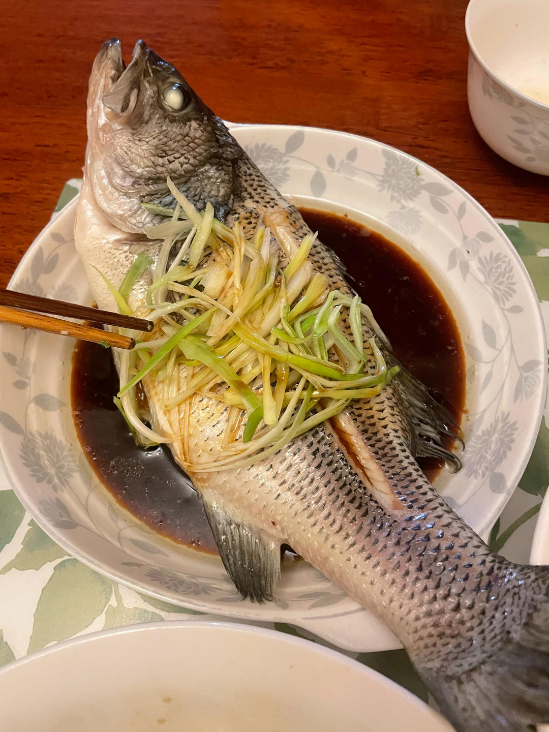 清蒸鲈鱼·没任何多余佐料、步骤·小白轻松上手