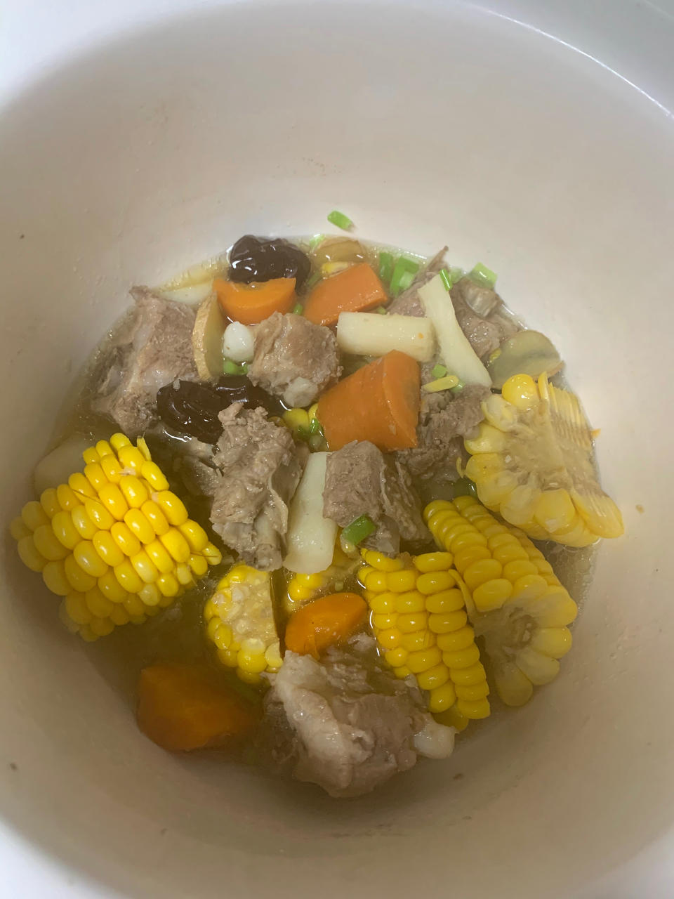 🔥最适合秋天喝的山药排骨汤，味道清甜鲜美，健脾养胃❗️